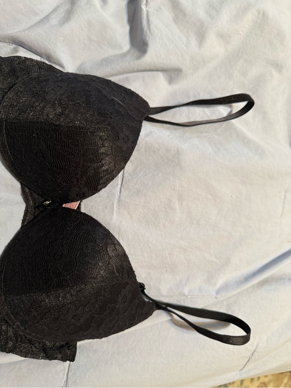 Victoria's Secret Black Lace Push-Up Bra